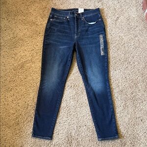 Lucky Brand Bridgette Dark Blue Skinny Jeans